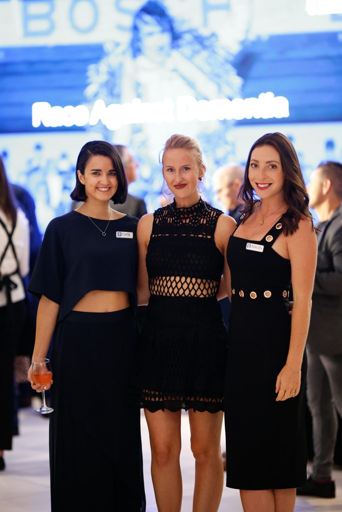 Carla Brugliera, Anya Gully and Madeleine Kemp, from DPR&Co